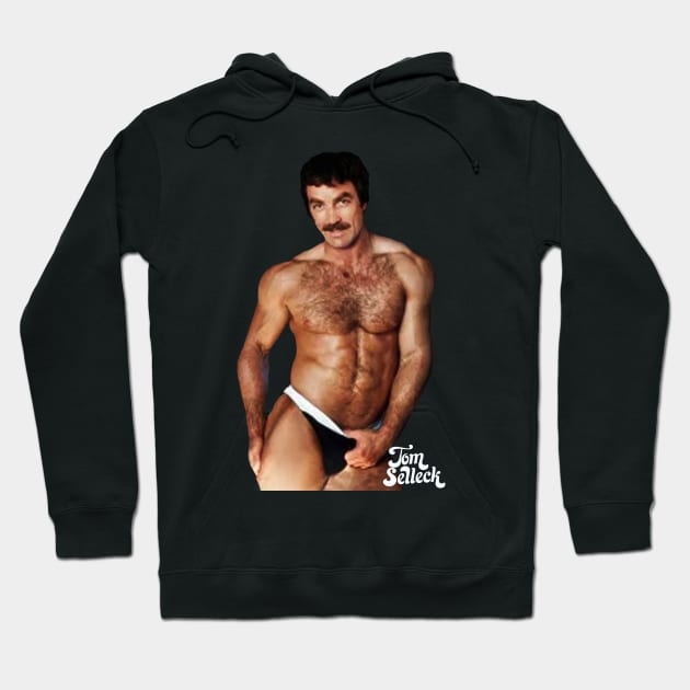 Tom Selleck Hot and Sexy Hoodie by dullgold